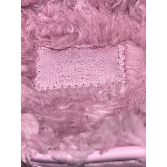 Crocs Classic Fur Sure Lined Clogs  Pink and White 207303 Women's  7 Men's 5 NWT - Picture 12 of 15